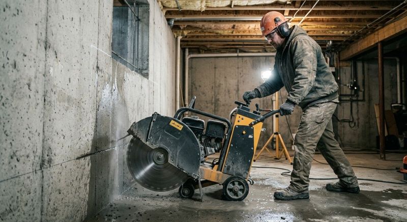 Basement Floor Sawing in Corpus Christi, TX