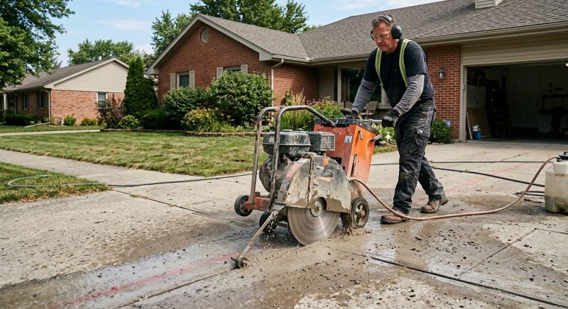 Driveway Sawing in Corpus Christi, TX