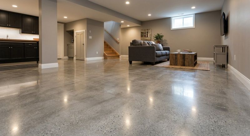 Basement Floor Polishing in Louisville, KY