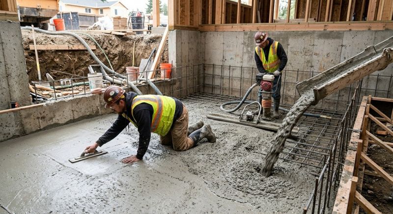 Basement Slab Installation in Fort Wayne, IN