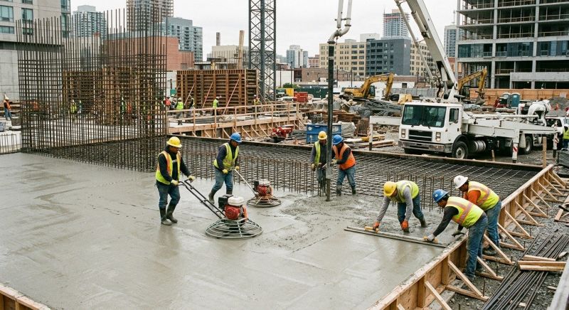 Commercial Slab Construction in Marietta, GA