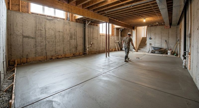 Concrete Basement Pouring in Columbus, OH