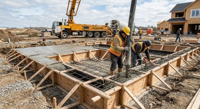 Foundation Construction in Fort Worth, TX