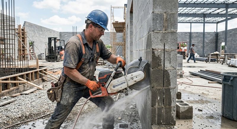 Foundation Wall Cutting in Corpus Christi, TX
