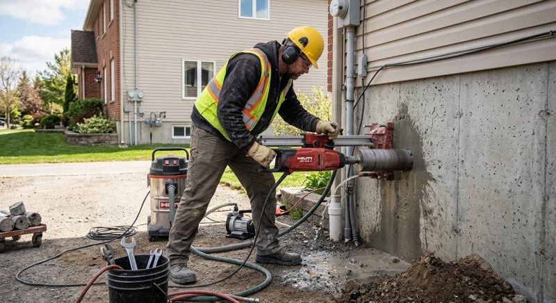 Wall Coring in Corpus Christi, TX